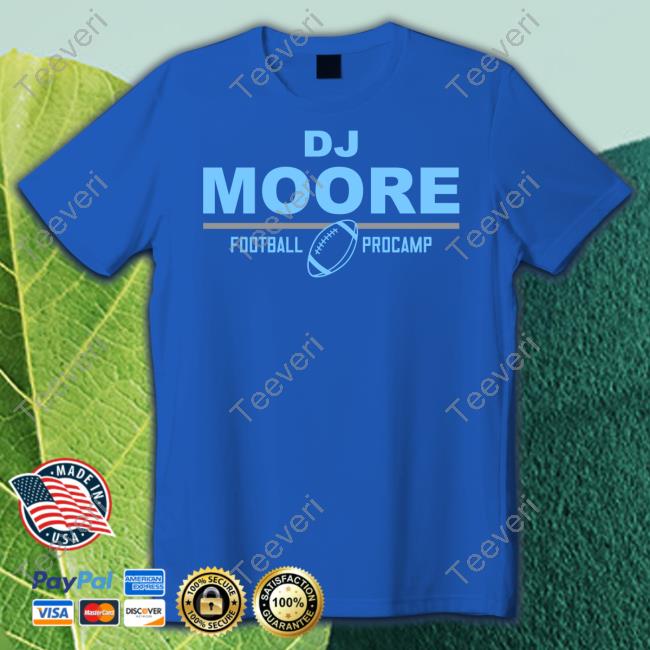 Dj moore football procamp shirt, hoodie, sweater, long sleeve and tank top